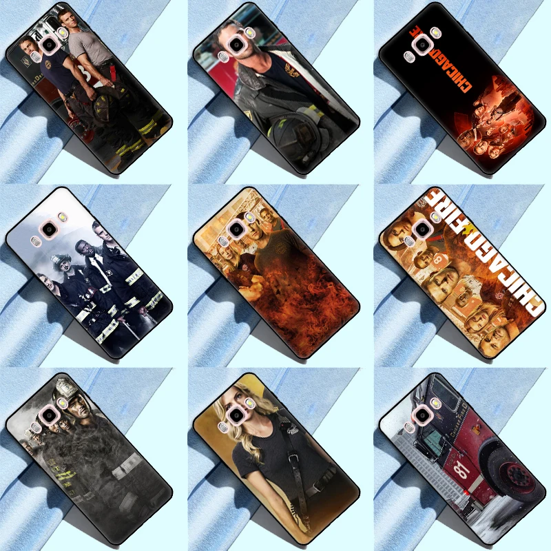 Chicago Fire Case For Samsung Galaxy J4 J6 Plus J3 J5 J7 2016 A3 A5 2017 A9 J8 A6 A8 Plus 2018 Cover