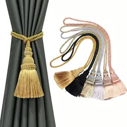 1PC Curtain Tassel Tieback Curtain Holder Accessory Bandage Rope Decorative Home Decor Hanging Rope Curtain Accessories