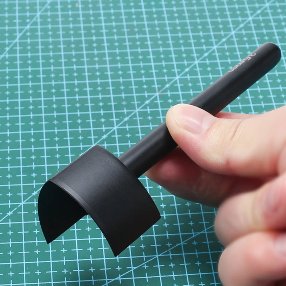 

V-образный кожаный дырокол для ремня, хвостовой кошелек, кожаная сумка, дырокол, стальной 15/20/25/30/35/40/45 мм, инструменты для кожи, черный