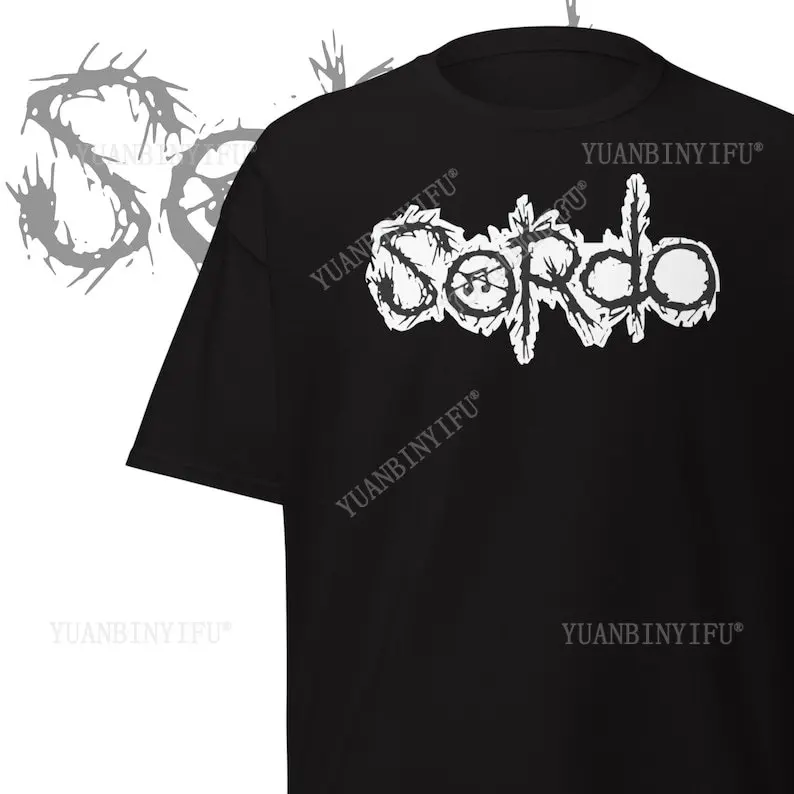 

Sordo T-Shirt Grindcore Merch Brutal Death Metal Clothing Extreme Metal Apparel Streetwear Tees Short Sleeve