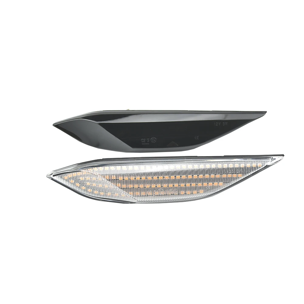 

95863107100 Fit For Porsche Cayenne 958 （92A ）2010-2014 Amber Full LED 2pcs Dynamic Light Bumper Side Marker Turn Signal Light