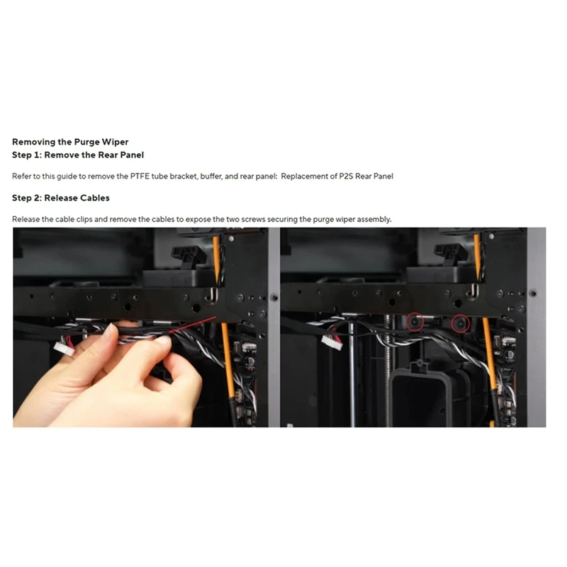 Mega Sale Feeding Components for P2S Purge Wiper for P2S Bambu Lab Purge Wiper for Bambu Lab P2 Series 3D Printer Parts