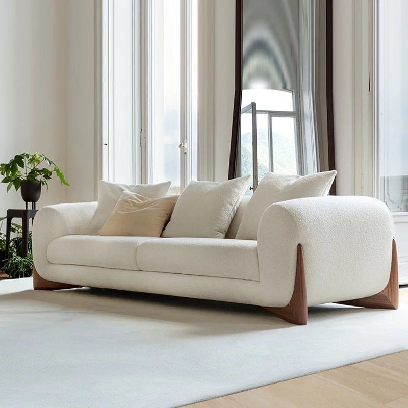 

Lounge Individual Living Room Sofas Luxury Children Minimalist Designer Sofas Relaxing Hallway Cheap Wood Divano Home Furniture