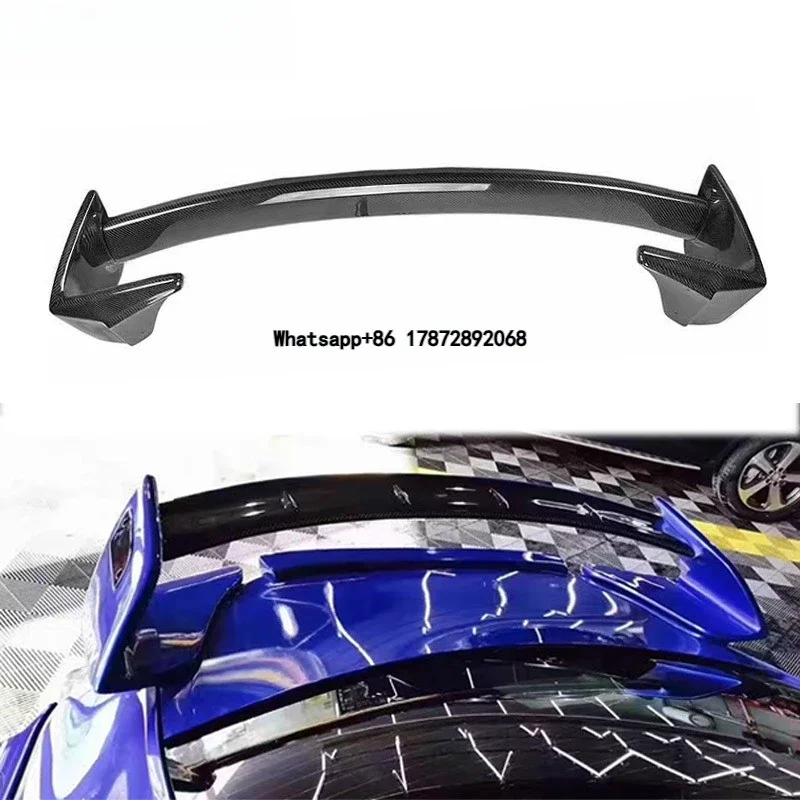 

L Style Carbon Fiber Rear Roof Wing Spoiler Rear Trunk Wing Spoiler Rear Spoiler for GT86 2012-2020