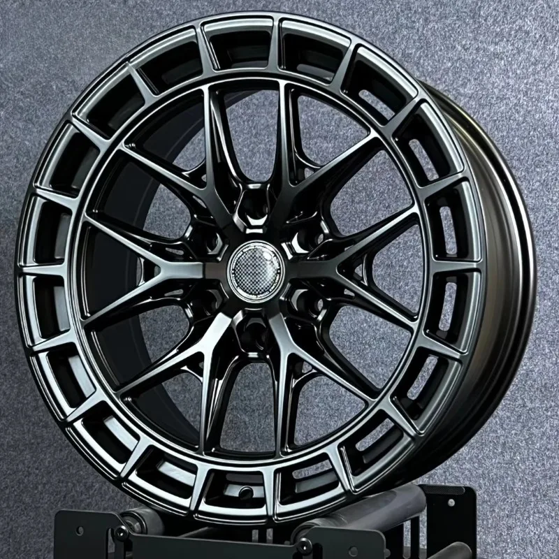 Custom Forged Wheels Multi Spoke Gloss Black Rims 16-22 Inch 5x100 For VW Golf For BMW M3 For Mazda 3 For GMC Sierra