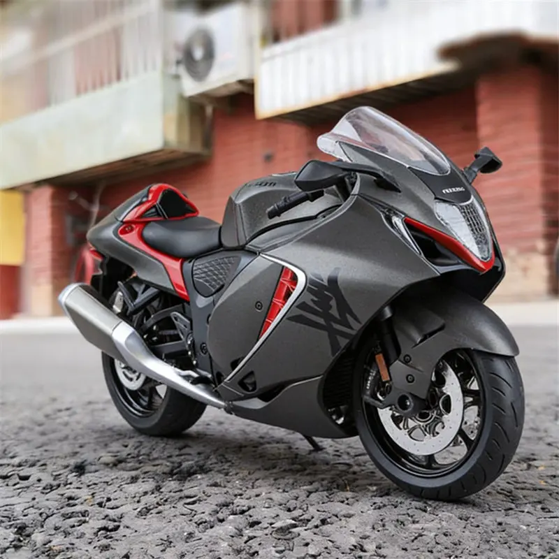 1-9-s-ハヤブサ-gsx-1300r-合金レーシングバイクモデル-ダイキャストメタルおもちゃ-ストリートスポーツバイクモデル-ライト付き-子供向けギフト
