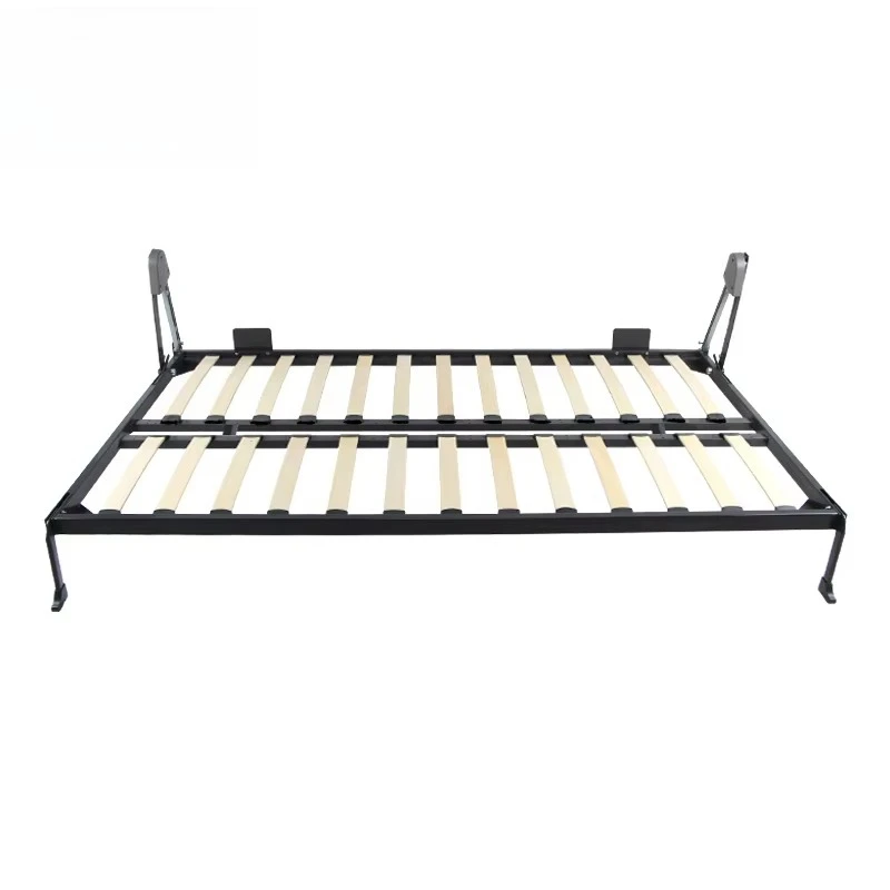 

Horizontal Murphy bed hardware space saving side folding bed hardware accessories