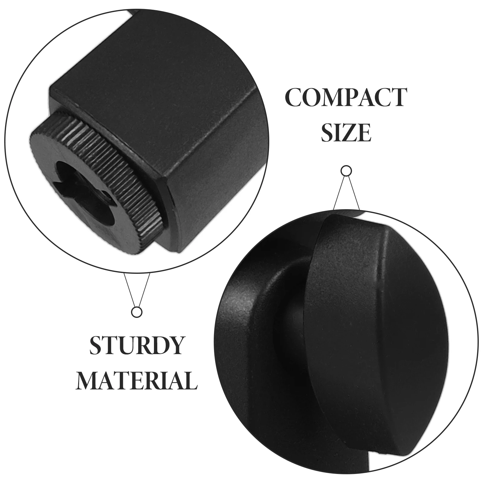 

2 Pcs Shockproof Frame Clip Mic Fixator Microphone Stand Part Holder Plastic Accessories Anti Vibration Hanger Clips
