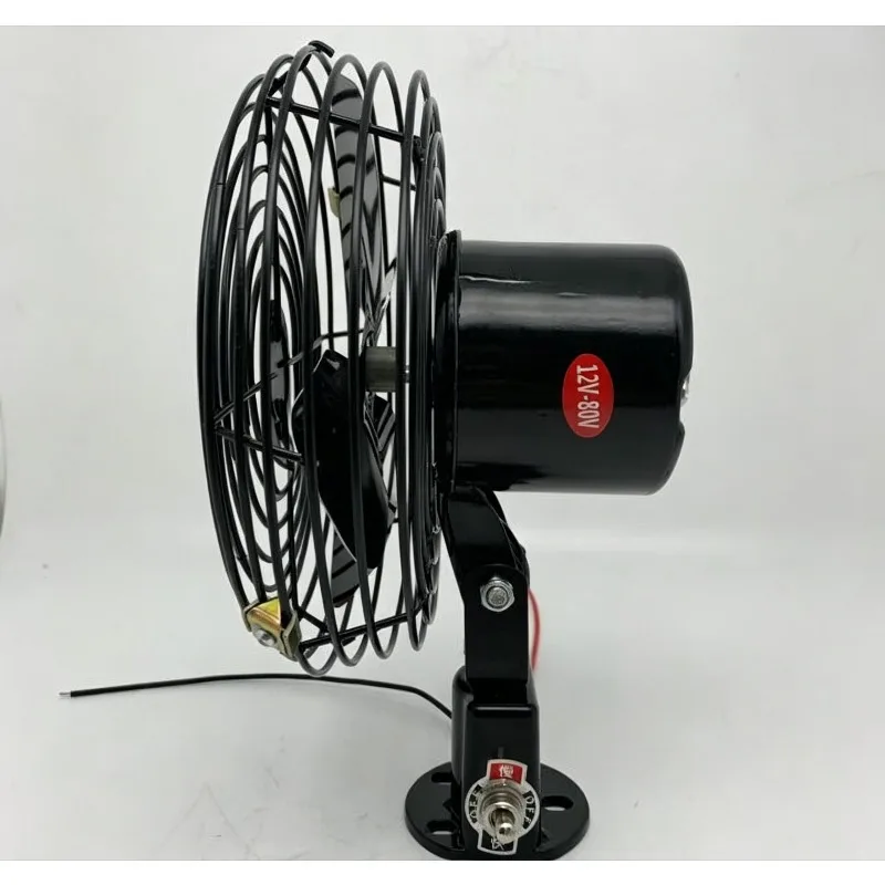 12-80V Universal Forklift Driver Cabin Cooling Fan Industrial Warehouse Truck DC Cooling Ventilation Replacement Parts
