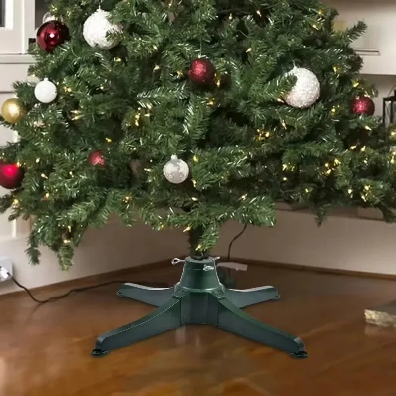 

Electric 360 Degree Rotating Base Christmas Tree Rotating Stand Large Christmas Tree Electric Swivel Base Tree Foot Stand