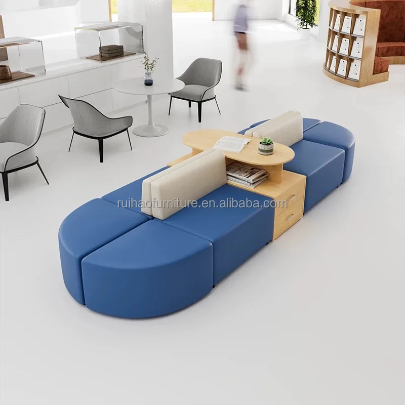 

Современный дизайн, кресло для ожидания в офисе и отеле, тканевый кожаный диван для сидения для зоны, магазина, торгового центра