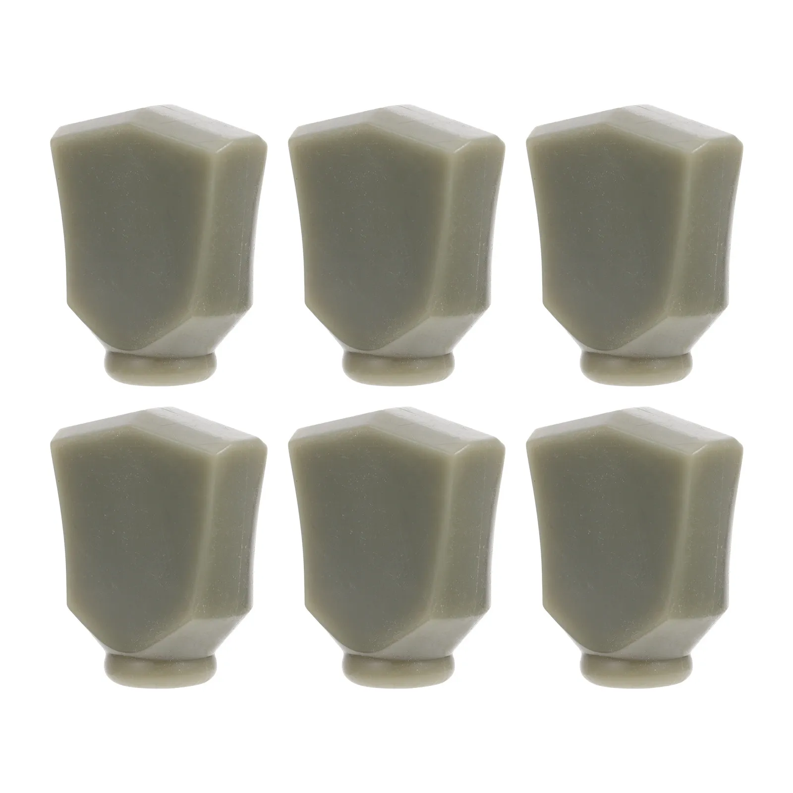 6Pcs Sturdy Plastic Guitar Tuning Handle Replacement Knob for Acoustic Folk Electric Guitar Enhanced Timbre String Stability