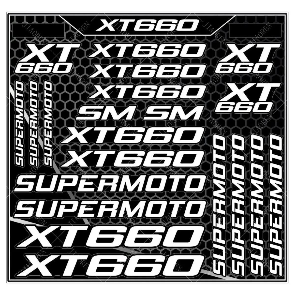 For YAMAHA XT660 Sticker Decal XT 660 Logo Kit