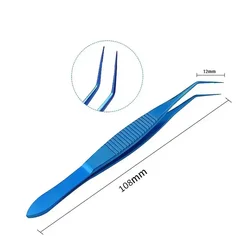 Ophthalmic Titanium alloy Mcpherson Tying Forcep ophthalmic tweezer instruments