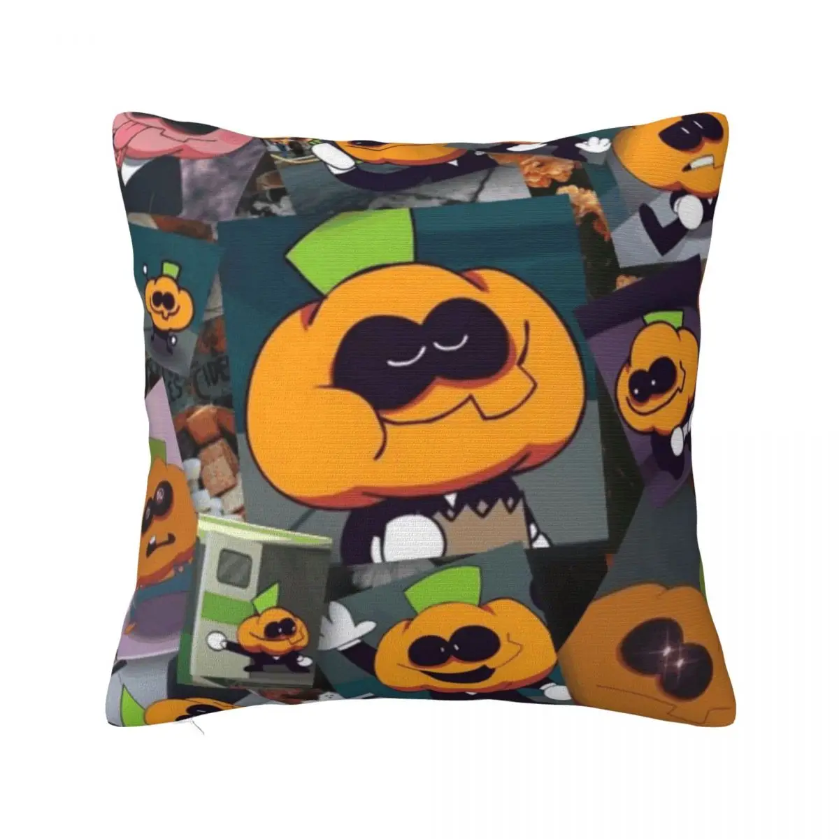 Spooky Month Horror Cartoon Pillowcase Product Soft Fabric Cushion Cover Gift Throw Pillow Case Cover Car Zipper Multiple Sizes