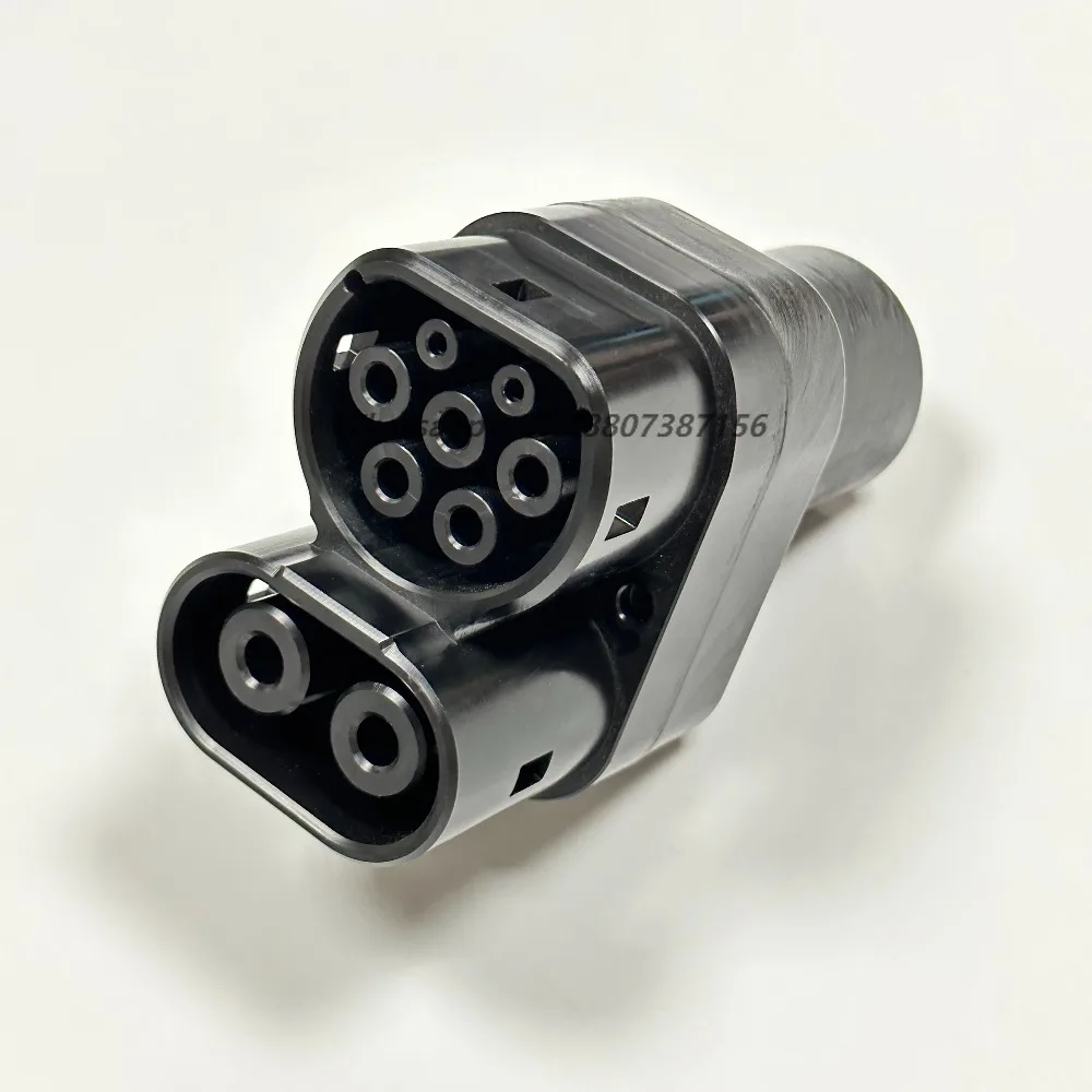 CCS2 DC Fast Charging Adapter IP54 New Replacement, Black, for US Standard Electric Vehicle Charger