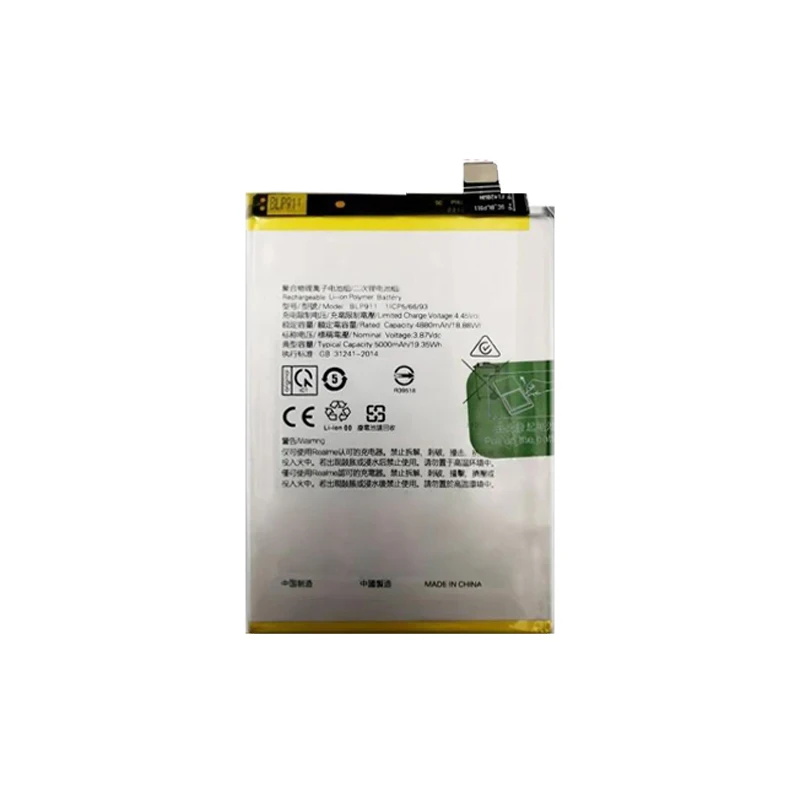 5000mAh Replacement Battery BLP911 For OPPO Realme V25 9i 9 Pro 8 pro