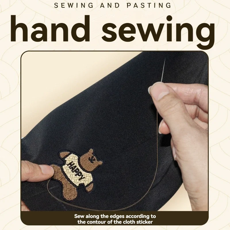 Cartoon Pattern Embroidery Cloth Sticker Cute Animal Computer Embroidery Seal Clothing Decoration Clothing Patch Patch Sticker