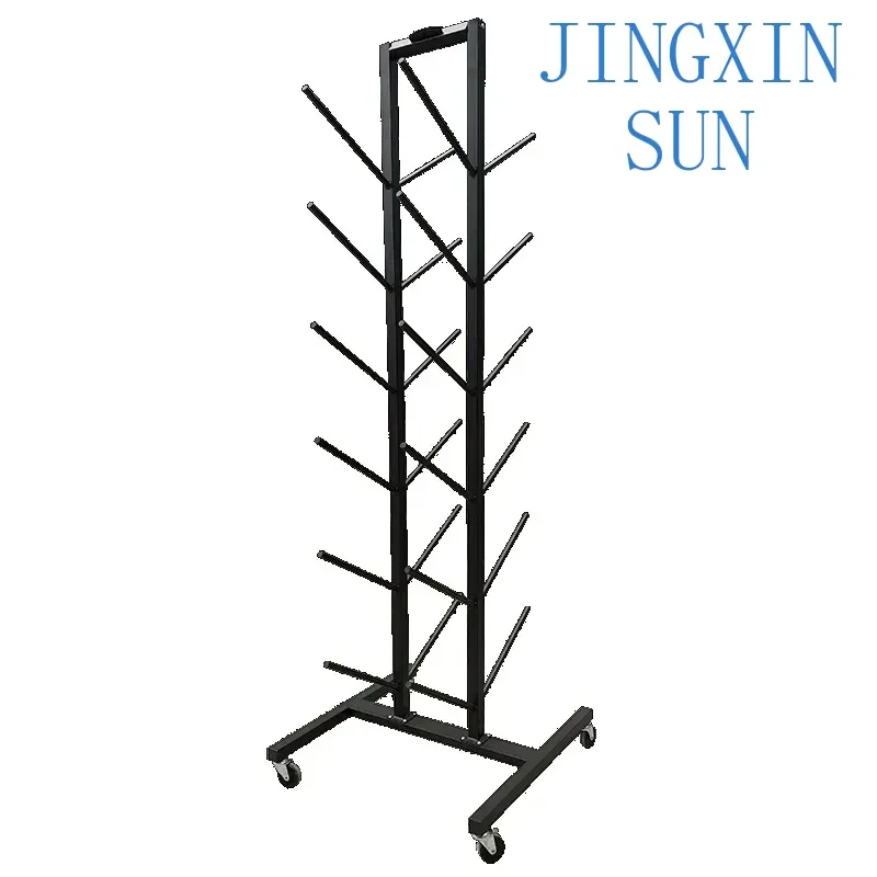 High-quality supermarket double-sided skateboard metal display rack, snowboard, snowboard storage rack