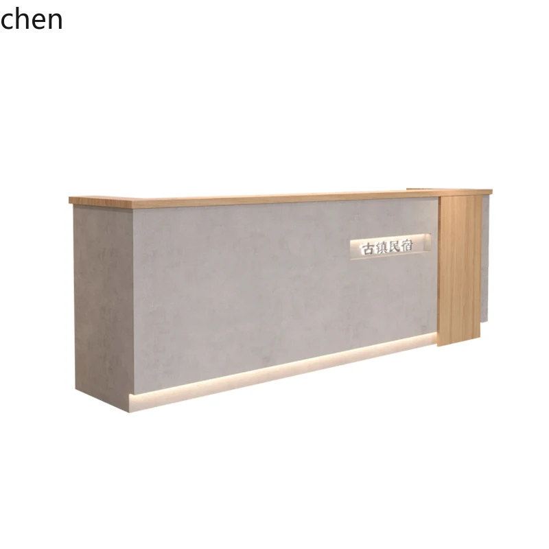 HTT high-end bar checkout page company B & B hotel front desk reception Internet celebrity clothing store tea house