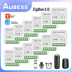 ZigBee MINI Smart Switch 2 3 4 Gang Tuya DIY Relay Smart Life APP Wireless Remote Control Smart Home Life With Alexa Google Home