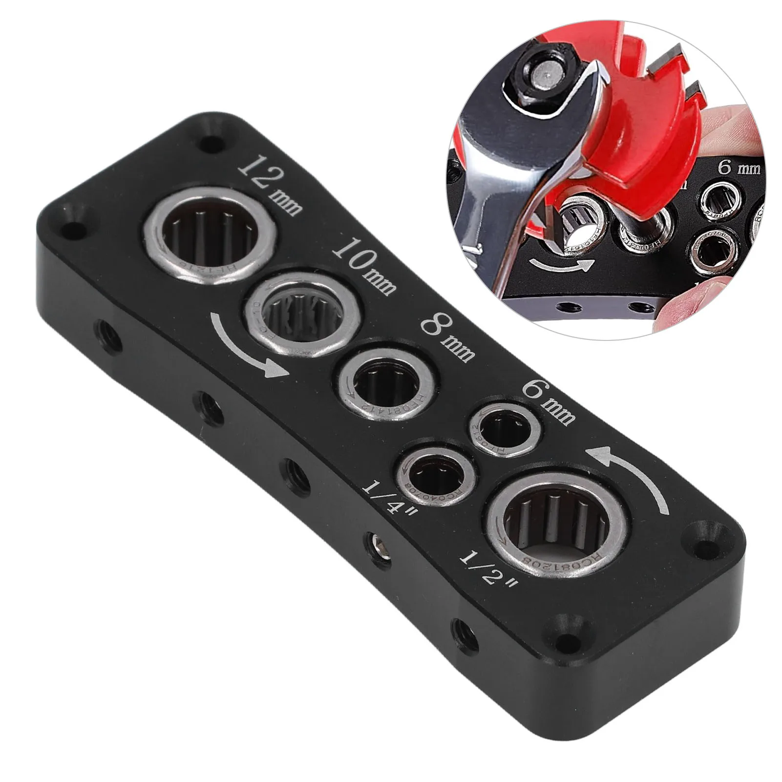 ZK30 Router Bit Storage Tray High Carbon Steel Multifunctional Lightweight Router Bit Organizer