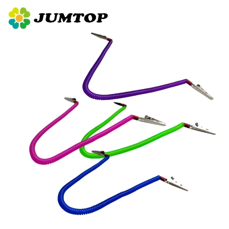 JUMTOP Dentist Tools Dental Scarf Clip Napkin Towel Holders Spring Rope Dentistry Material Adult Kids Bib Napkin Holders