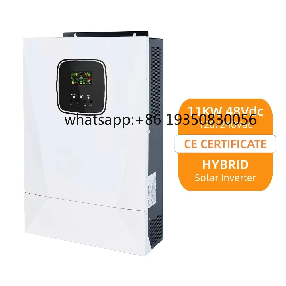 6.2KW 11KW 5KW 10KW 8KW 12KW 48V Pure Sine Wave Hybrid Inverter 110V/230V/400V on off Grid Hybrid Solar Inverter
