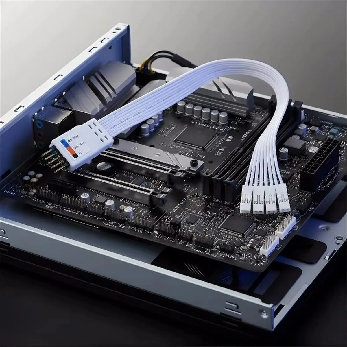 9Pin Header Computer Motherboard Front Extension Cable for PC Motherboard Power Switch Restart Hard Drive 20cm