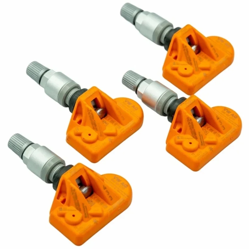 4Pcs HUF Tire Pressure Sensor Fits Audi Porsche TPMS TPMS 5Q0907275F 5Q0907251D For Most Cars Tpms Sensor