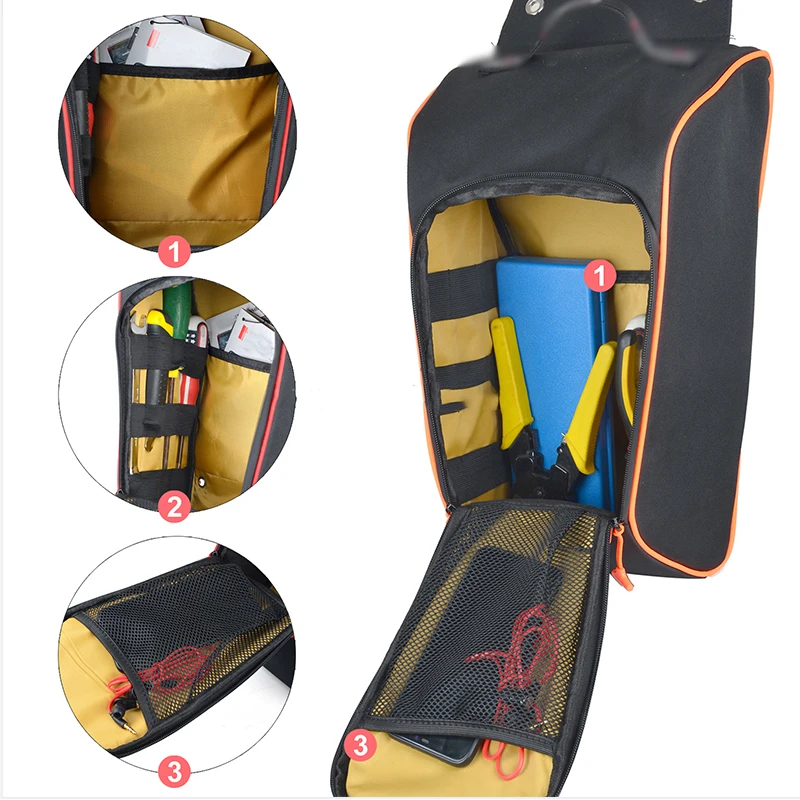 UTV اكسسوارات مركز وحدة التحكم حقيبة التخزين المنظم أداة حقيبة بين المقاعد مقاوم للماء ل Can Am Maverick X3 Maverick X3 MAX