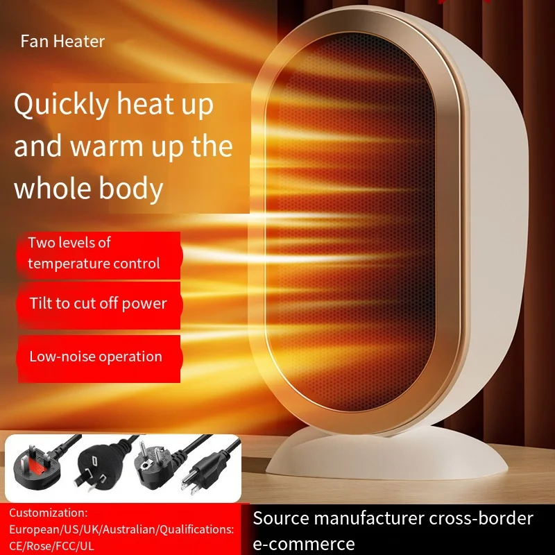 

Обогреватель для внутреннего использования, 1200 Вт, комнатный обогреватель, наконечник от переключения и защиты от перегрева, небольшой обогреватель для гостиной, спальни