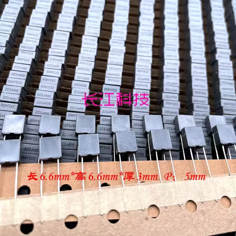 

20pcs GD Xiamen Farah MKP 0.022uf 223 22nf 400V 250V thin film capacitor copper pin 5mm