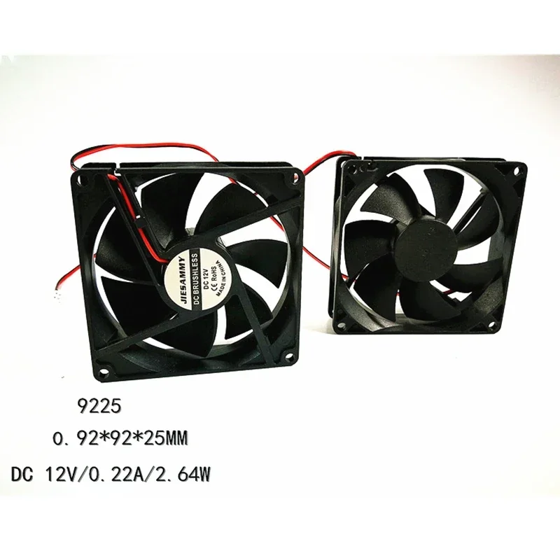 

90MM 9cm 9025 9225 Cpu fan 90x90x25mm Computer Case Cooling fan DC12V CPU fan 2pin