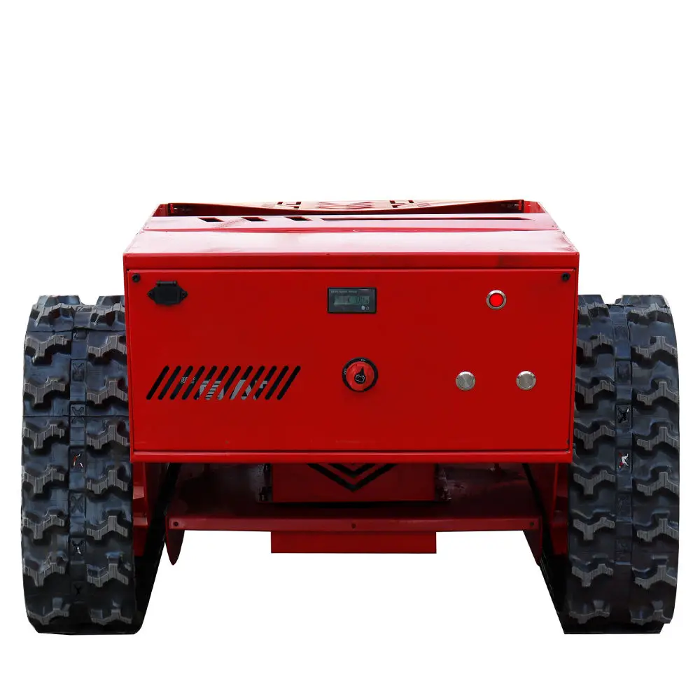 

Small Crawler Remote Control Mower Farm Grass Blade Automatic Lawn Mower Robot Simple Commercial Lawn Mowing