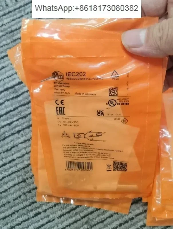 

IEC201, IEC202, IEC203, and IEC200 sensors are available in stock with original packaging