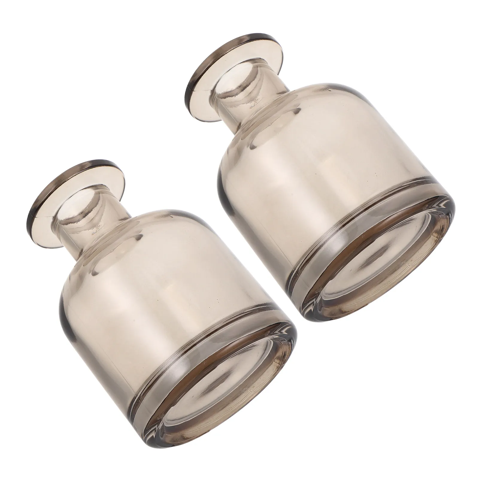 

2Pcs 150Ml Glass Reed Diffuser Bottles Amber Uv Protection Leakproof Scent Diffusion Jar for DIY Perfume Oil Refill Aromatherapy