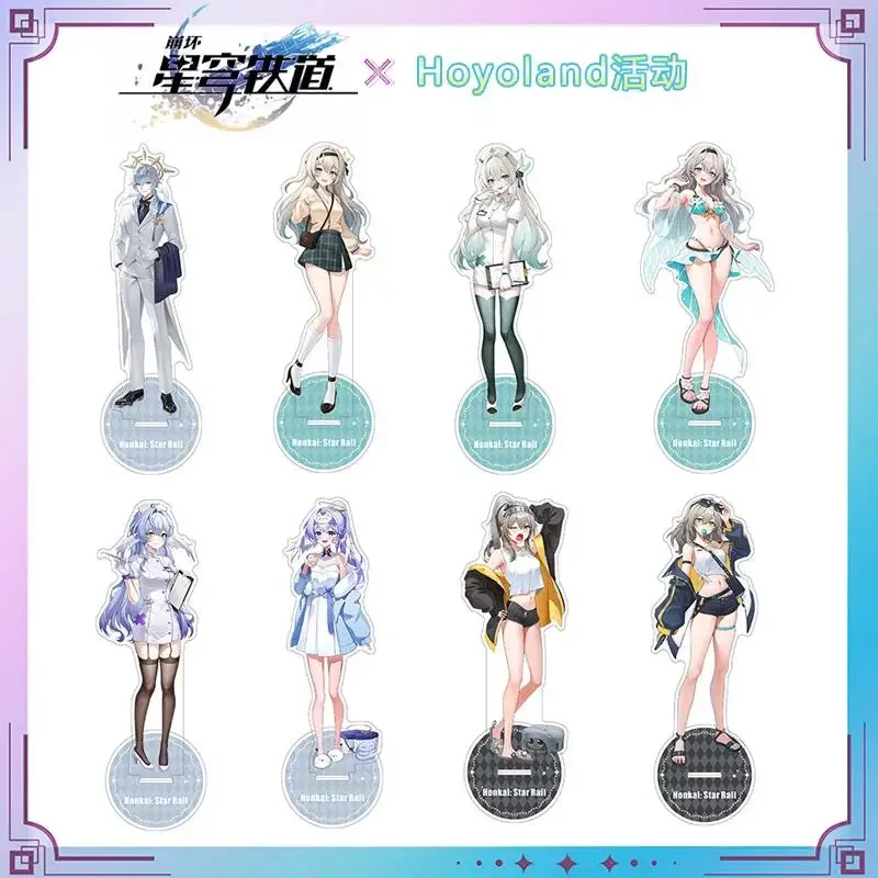 

Anime Honkai: Star Rail Firefly Sunday Cosplay Acrylic Indicative Board Cartoon Stand Figure Standing Sign Decoration Xmas Gift