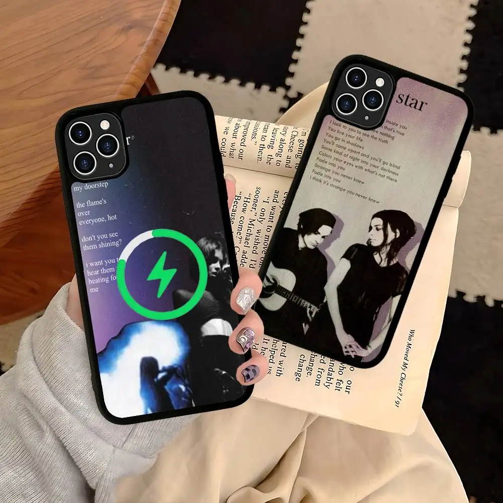 

M-Mazzy S-Star Phone Case For iPhone 16 15 14 13 12 11 17 Pro Max Plus Magnetic Wireless Cover