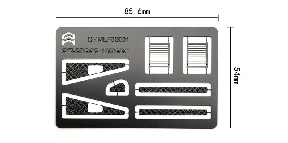 Orlandoo Hunter Car Model Oh32A03 Exterior Decorative Piece Pedal Patch Sticker 1/32 1/35