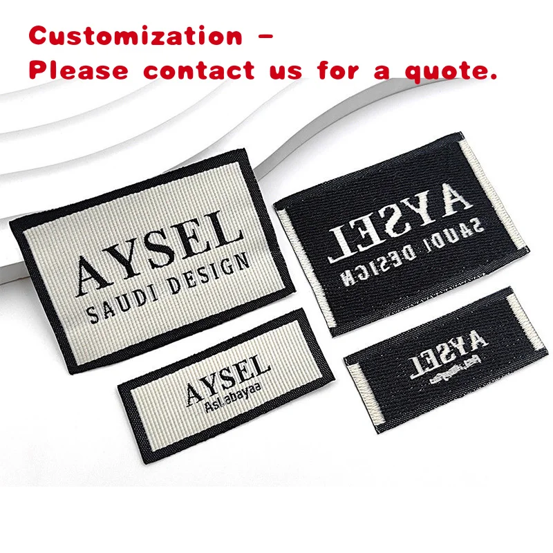 custom.Custom High Density 3d Iron on Heat Press Satin Dimension Care Neck Garment Sewing labels Woven care Label C