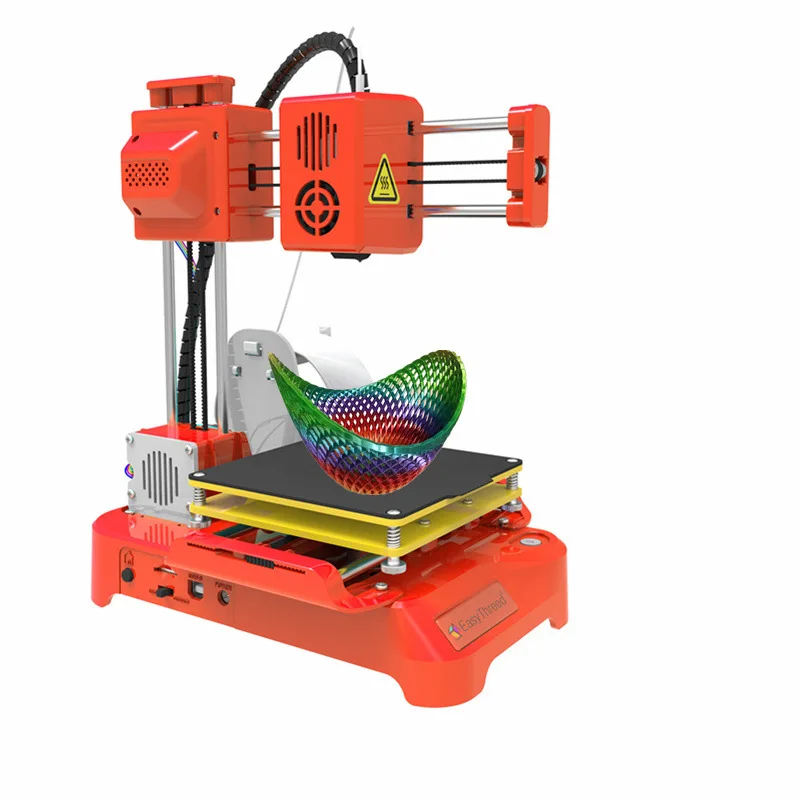 K9 EasyThreed K7 Mini 3D Printer Quick Install One-click Printing Silent Mainboard Impresora 3d Printer Kit for DIY Kids Gift