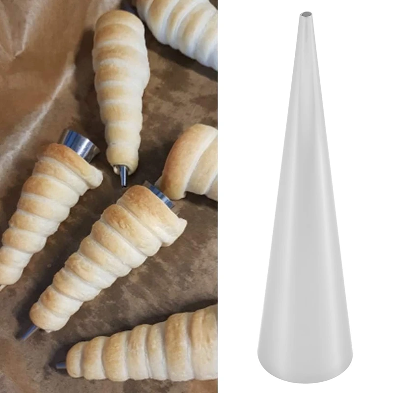 Conical Tube Cone Roll Moulds Spiral Croissants Molds Cream Horn Mould Pastry Mold Cookie Dessert Kitchen Baking Tool