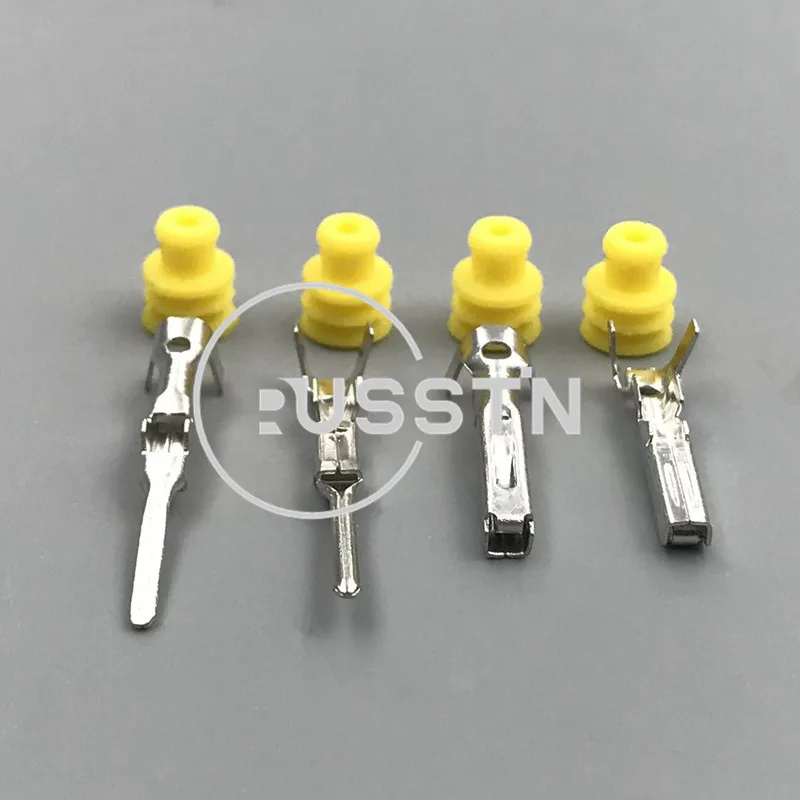 1 Set 2 Pin AMP SuperSeal Waterproof Electrical Automotive Plug Cable Socket AC Assembly For Auto 282104-1 282080-2 - Image 5