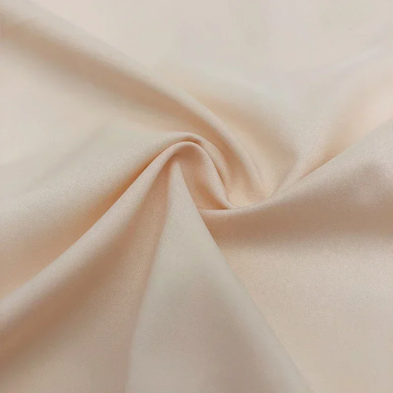 Silky Smooth Polyester Cotton Lining Fabric Summer By Meters for Dress Jacket Skirt Sewing Inner Cloth Thin Anti-wrinkle Plain