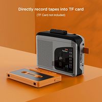 Original Ezcap234 Tape Cassette Player To MP3 Converter With Speaker AM/FM Radio Cassette Recorder To TF Card Audio Capture Card