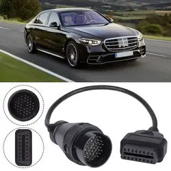For Mercedes 38Pin Full PIN To 16 Pin OBD2 Adapter Connector Cable Diagnostic Adapter Connectors Cable Diagnostic Tools