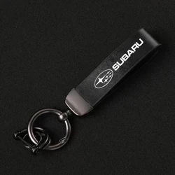 Car Keychain Keyring Key Chain Gifts Key Ring Accessories For Subaru Forester XV Outback Legacy WRX Tribeca Levorg BRZ Crosstrek