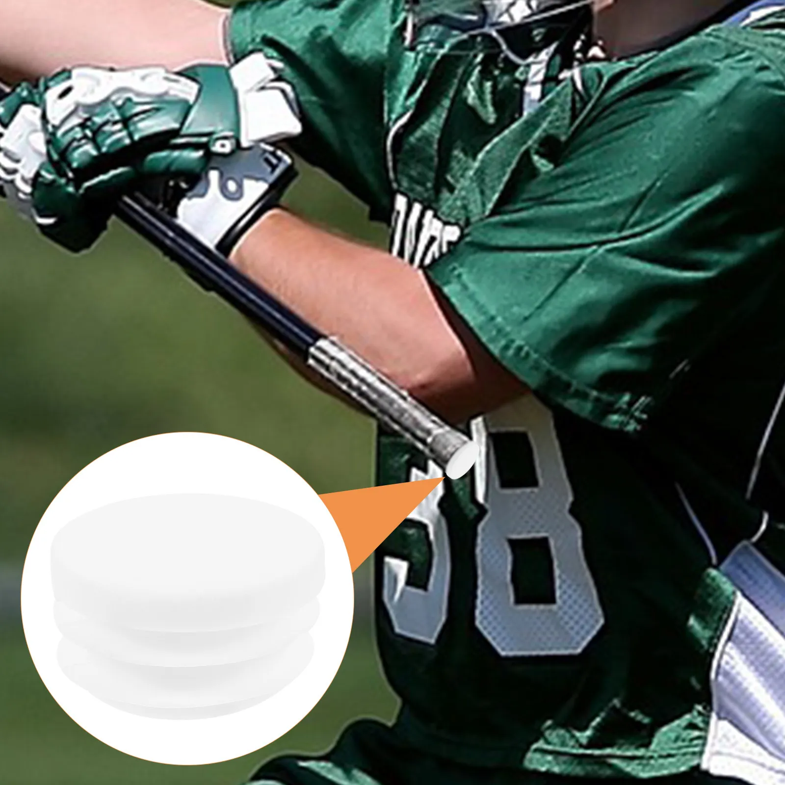 

10 шт. защитных колпачков для хоккейных клюшек: прочные пластиковые заглушки для клюшек для хоккея на траве, надежная фиксация, легкая замена, защита от деформации