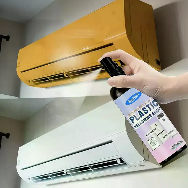 New Cleaning Agent To Remove Yellowing Plastic From Air Conditioning, Washing Machines, And Appliances - Anti-Oxidation